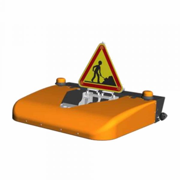 Panneau à Messages Variables TIT160 avec 2 Gyrophares et 1 Triangle – Image 2